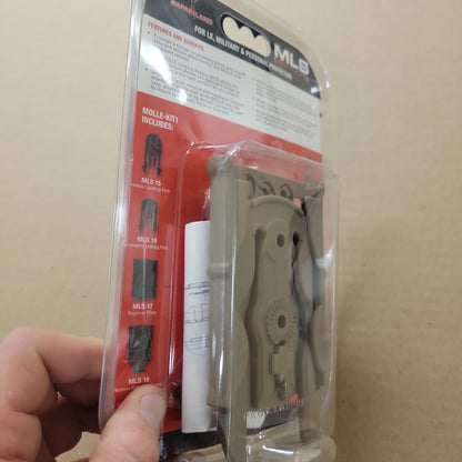 Safariland MOLLE Locking System Kit - STX Flat Dark Earth MOLLE-KIT1-55