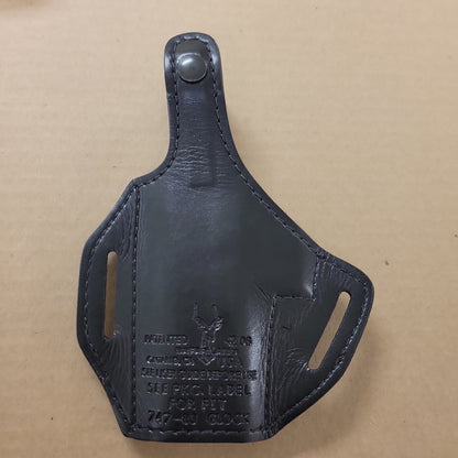 Safariland Holster Black Plain Leather Right Hand For Glock 17/22 747-83-61