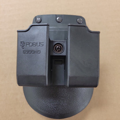 Fobus 6900NDP Double Mag Pouch with Paddle for Glock 9mm / 40 cal