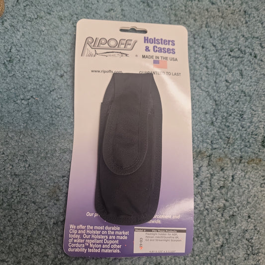 Nylon Flashlight Holder Rip Off Brand Cli-on Scorpion LP-3R/6P CO-63