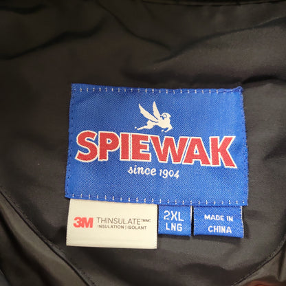 Spiewak & Sons WeatherTec Navy Jacket, 2X-Large Long, Durable & Stylish