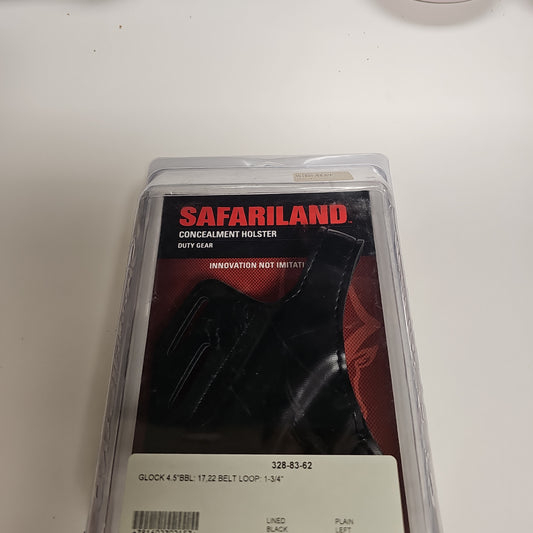 HOLSTER: AUTO CONCEAL., BP, LH, GL 17/22 328-83-62