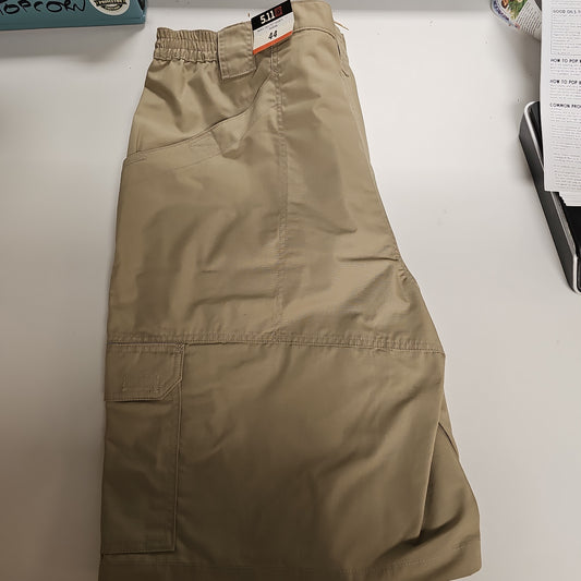 5.11 Tactical Taclite SHorts 11" Inseam 44 Waist TDU KHAKI 73308-162-44