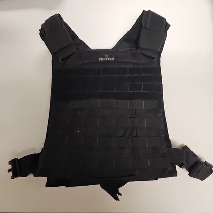 SAFARILAND BODY ARMOR Tactical Assault Rack Carrier X-LARGE with Hook & Loop
