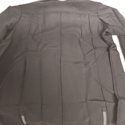 Spiewak & Sons, Inc. Women's Long Sleeve Black Poly Shirt, Size 44