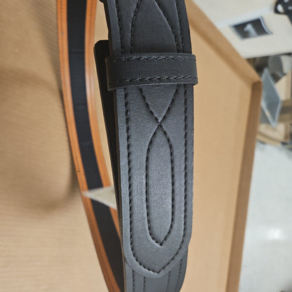 Safariland Duty Belt Model 94 Plain Black Waist 44 Hook and Loop No Buckle