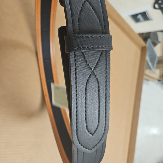 Safariland Duty Belt Model 94 Plain Black Waist 44 Hook and Loop No Buckle