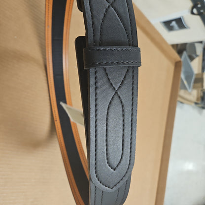 Safariland Duty Belt Model 94 Plain Black Waist 44 Hook and Loop No Buckle