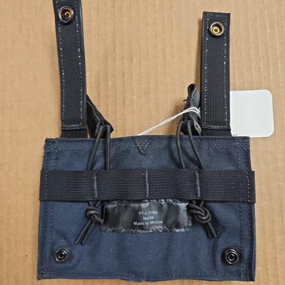 SAFARILAND BODY ARMOR Tactical Double M4 Short Pouch, Navy TP6A-YB