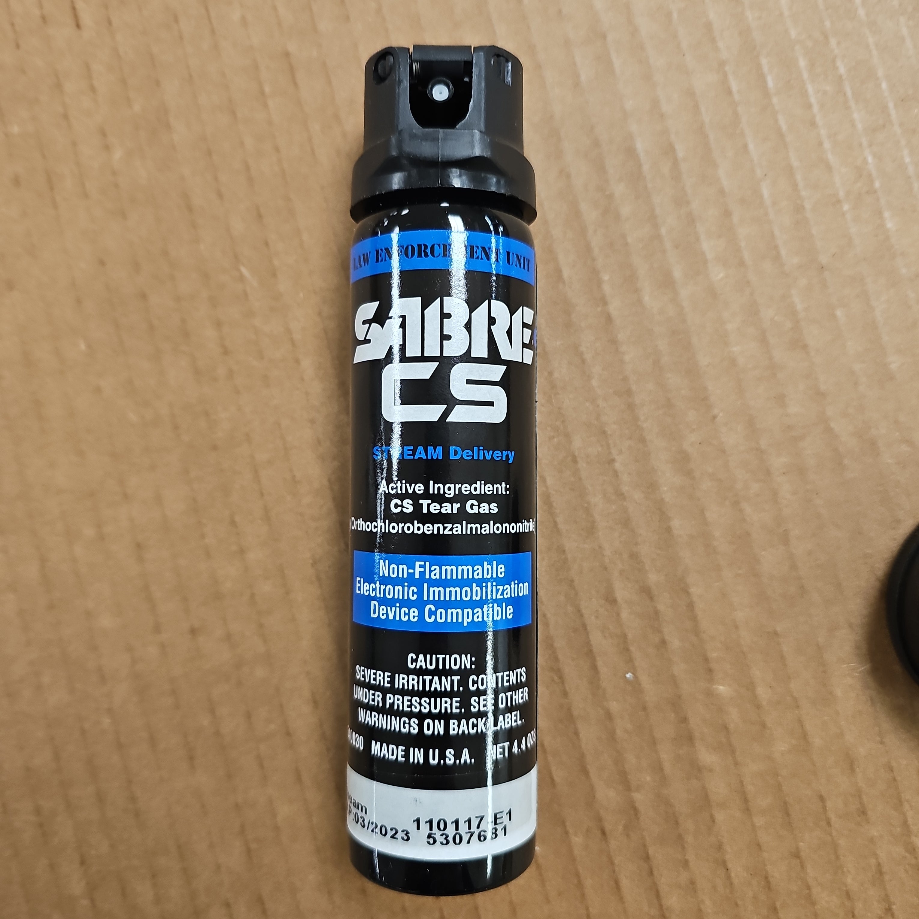 Irritant: Sabre CS, 1% CS, MK-4, 4.4 oz Stream 540030 – GunCycle