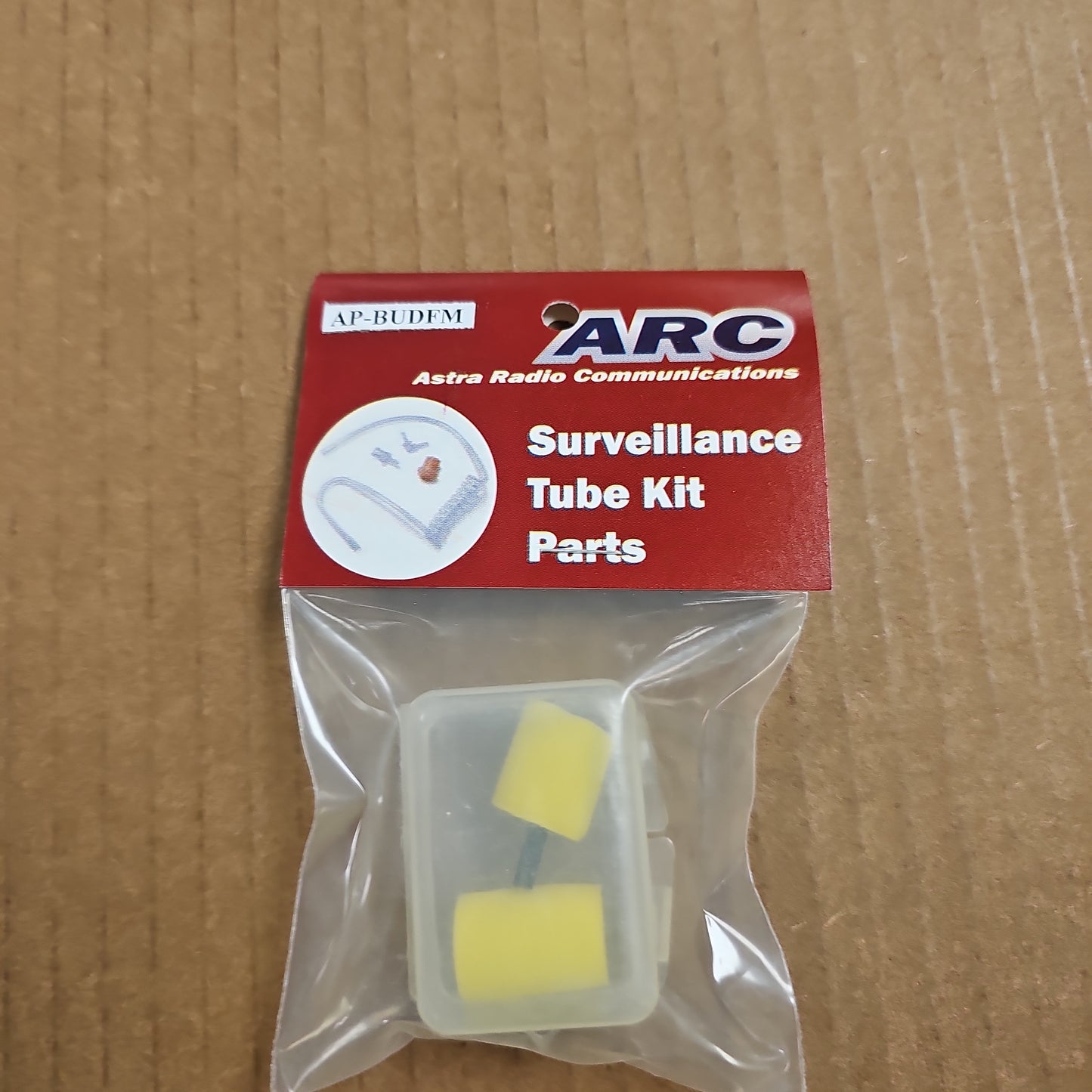 Noise Cancelling Foam Tips (Pair), Fits all ARC Systems AP-BUDFM