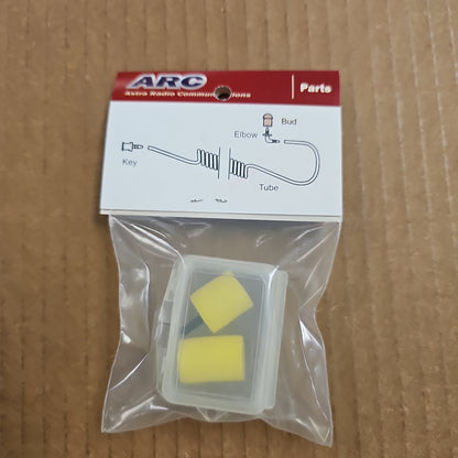 Noise Cancelling Foam Tips (Pair), Fits all ARC Systems AP-BUDFM