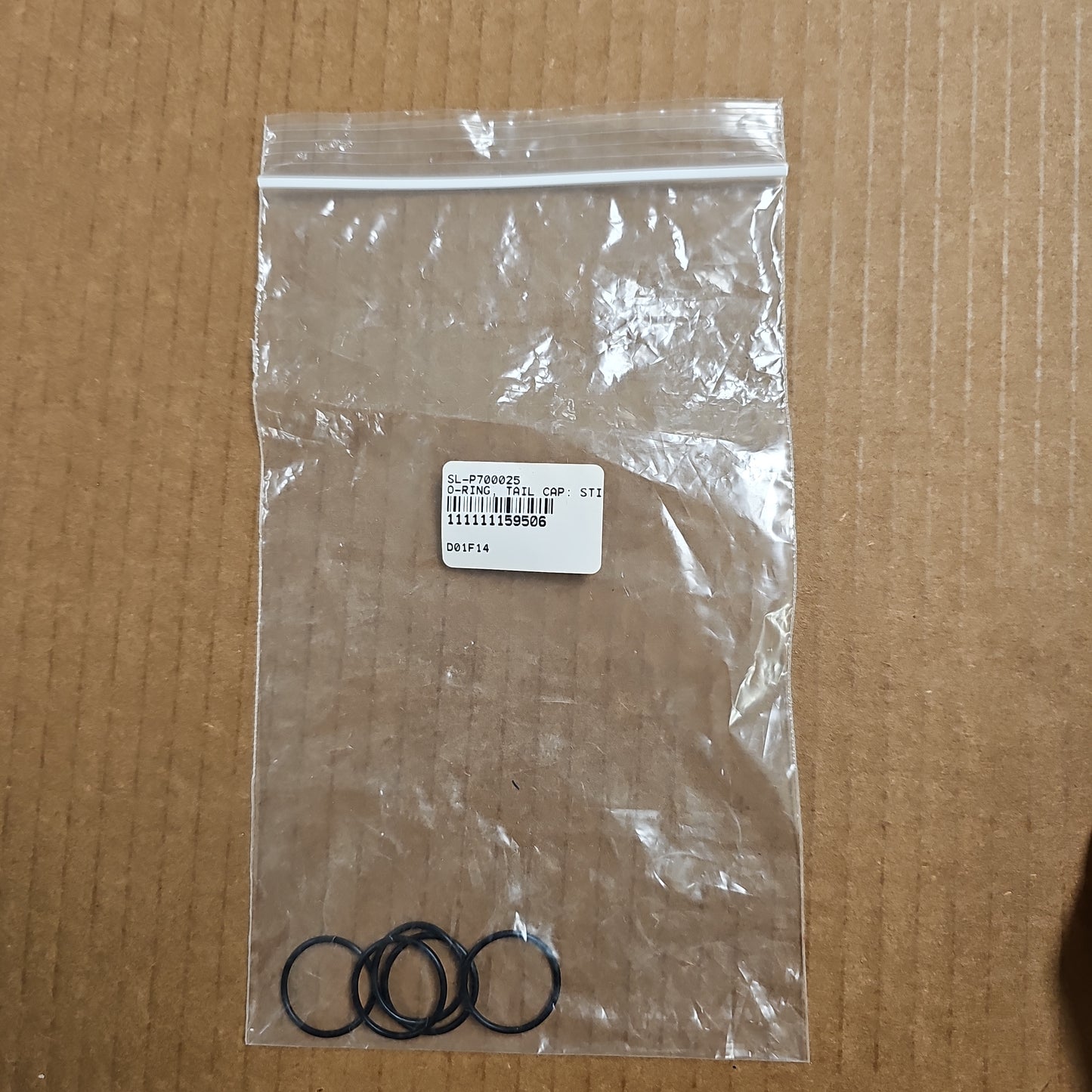 O-RING, TAIL CAP: STINGER 700025