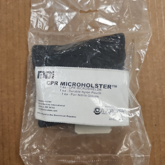 CPR KIT: MICROHLSTR, INCL: MICROSHIELD/GLOVES & CASE 70-185