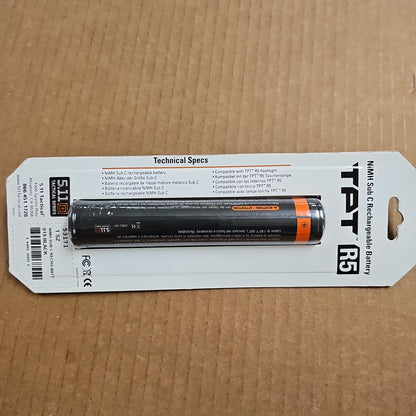 Battery: Rechargeable, NiMH Sub C for TPT R5 53171-019-1 SZ