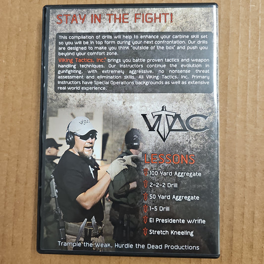 DVD: VTAC Rifle Drills DVD #1 VTAC-DVD-1