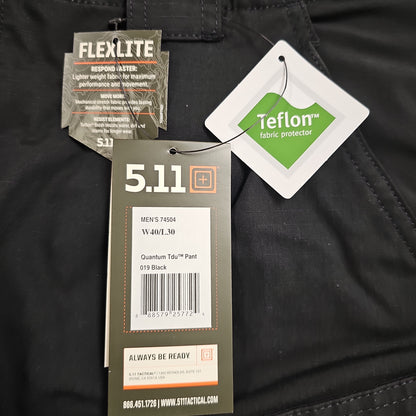 Pant: Quantum TDU, Black, 40W/30L 74504-019-40/30