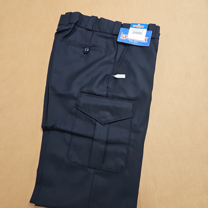 Pants: Spiewak Poly/Wool, Ext Cargo, Dark Navy, 31 Waist SPDU29-011-31