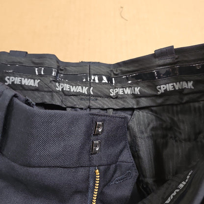 Pants: Spiewak Poly/Wool, Ext Cargo, Dark Navy, 31 Waist SPDU29-011-31
