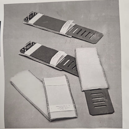 Disposable Fleece Liners:Poly Ankle Restraint,for Leather FAL-200 (12/BX)