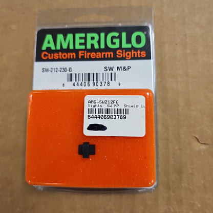 Sights: SW MP  Shield LumiGreen Front Only SW-212-230-G