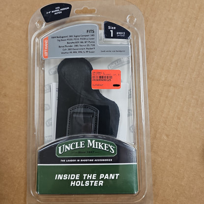 Michaels of Oregon Co. In-Pant Holster for 3-4in Medium Autos, Left Hand