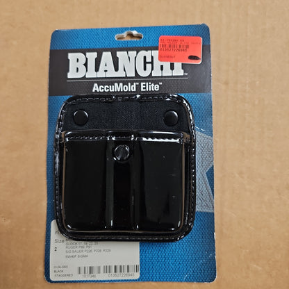 Safariland Elite Triple Threat II Mag Holder for 9mm/.40 Cal Dbl 22694