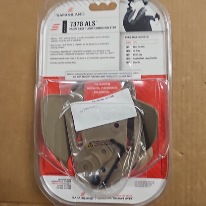 Holster: 7TS ALS Paddle, Sig 320 Carry, FDE, LH 7378-750-552