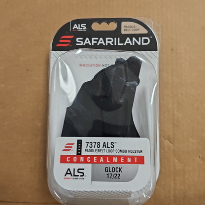 Holster: 7TS ALS Paddle, Glock 17/22 ALL GENS w/TLR7, RH 7378-8327-411