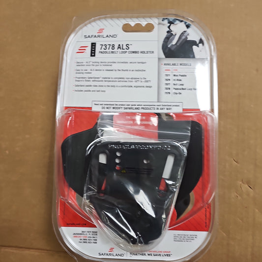 Holster: 7TS ALS Paddle, Glock 17/22 ALL GENS w/TLR7, RH 7378-8327-411