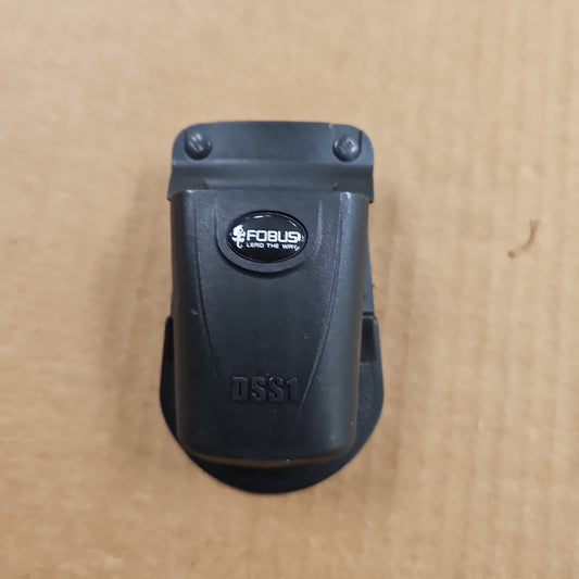 FOBUS USA Single Mag Pouch for 9/.40 Single Stack, Paddle Style Design