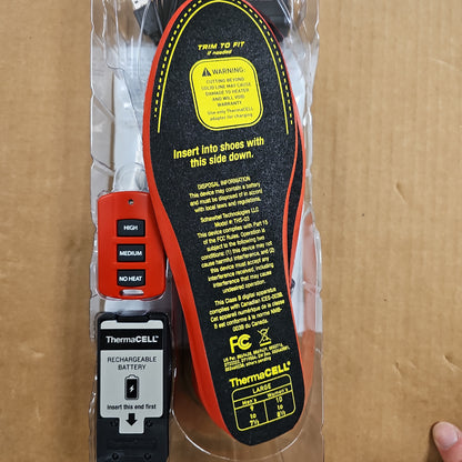 Heated Insole: Thermacell ProFLEX, Large sz. 7.5-9 HW20-L