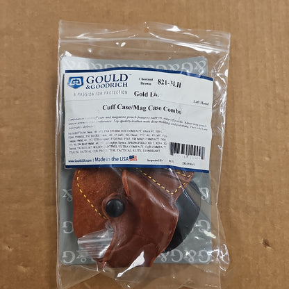 Gould & Goodrich Paddle Cuff/Mag Holder for S&W 59, 9/40/45 Left Hand