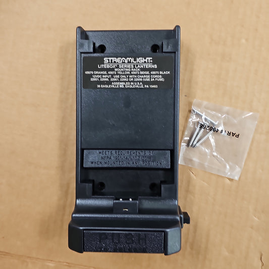 Streamlight Black Mounting Rack for HID LiteBox 45075 - Standard System