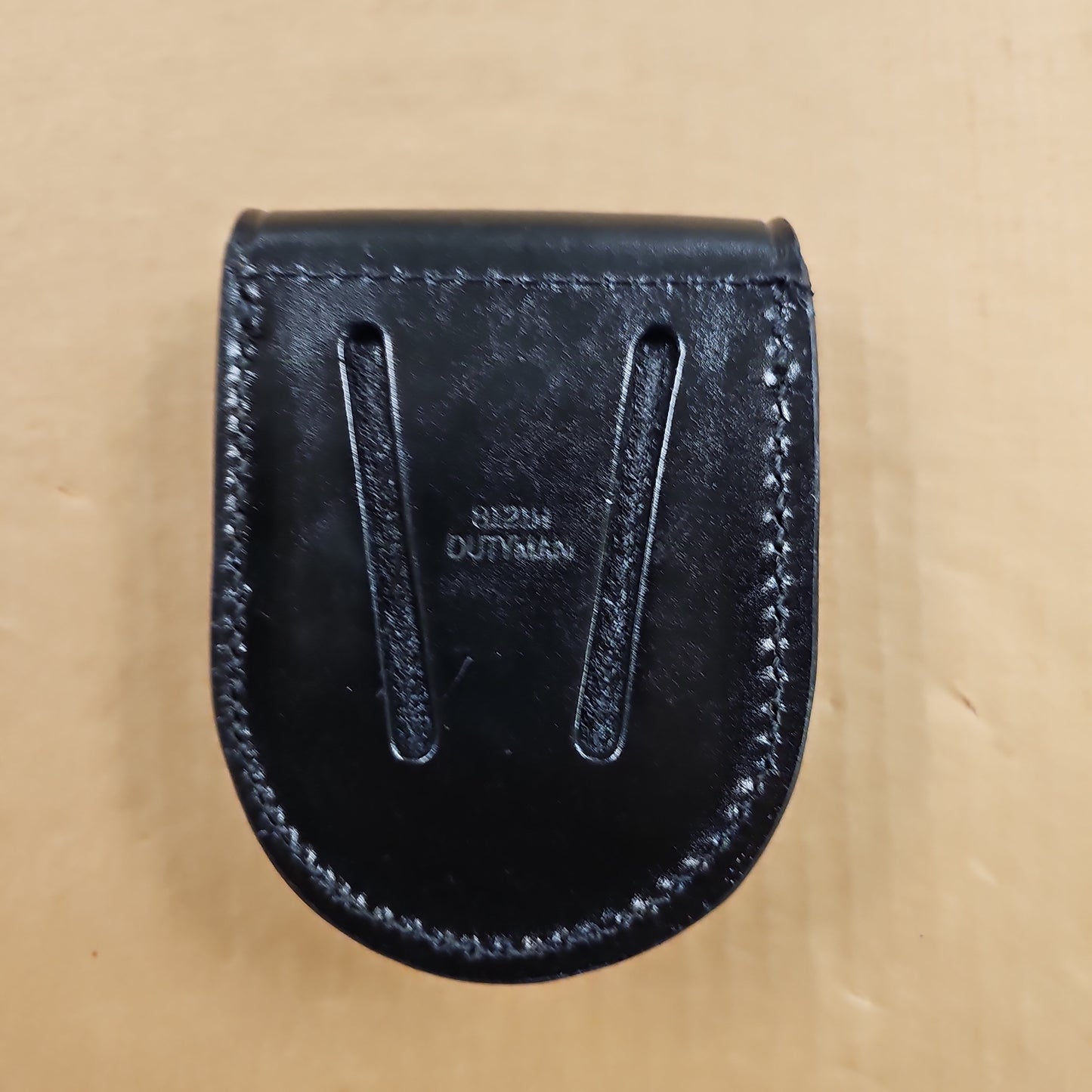 CUFF HOLDER: SINGLE, BBW, HIDDEN  SNAP, COVERED 8121H