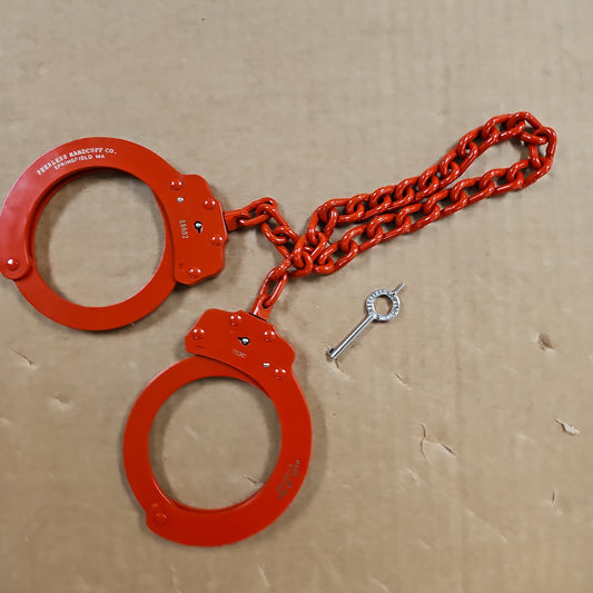 LEG IRONS:  Peerless Model 753 color plated, Red 4743R