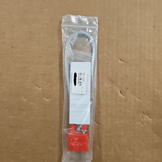 GUN CABLE LOCK: RED, KEYED CL201B