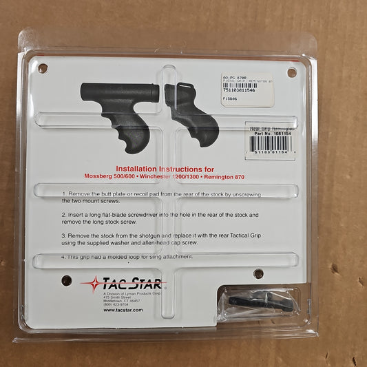 PISTOL GRIP: REMINGTON 870 REAR, PLASTIC 1081154