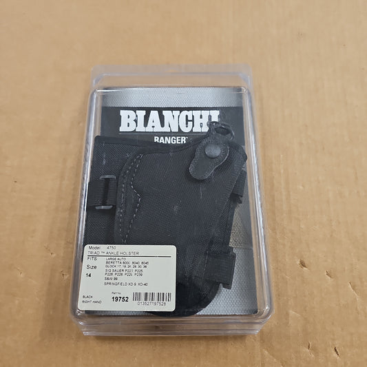 ANKLE HOLSTER: TRIAD,RH,BR 8000/GL17/19/23/26/29/30/36/SW99 19752