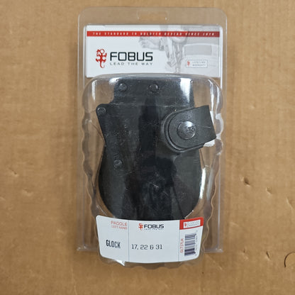 FOBUS USA Paddle Holster for Glock 17/22/31 with Tactical Light Attachment