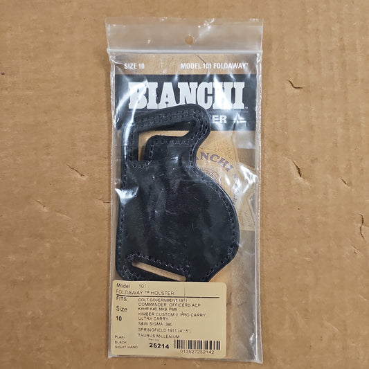 HOLSTER: FoldAway, Belt, BP, RH, CT 1911/SA 1911/KIM CUST II 25214