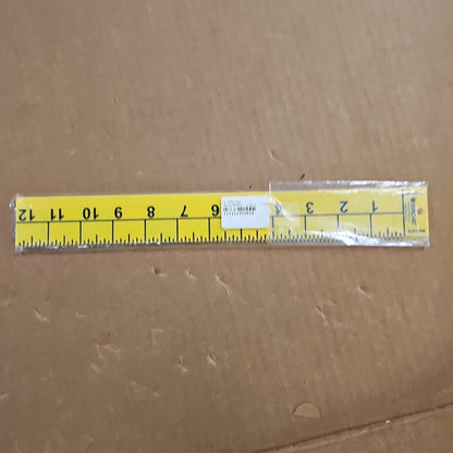 REFERENCE SCALE: STRAIGHT, BIG NUMBERAL 12 HORIZ/VER, 5PK PPS700