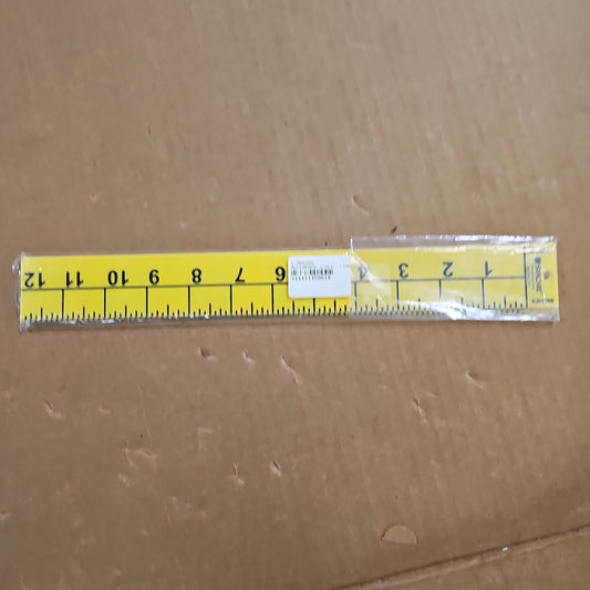 REFERENCE SCALE: STRAIGHT, BIG NUMBERAL 12 HORIZ/VER, 5PK PPS700