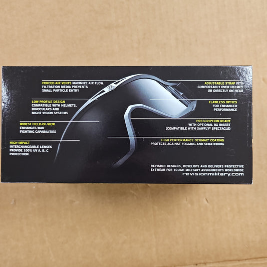 GOGGLES: Desert Locust Basic, Clear Lens (Black) 4-0309-0301