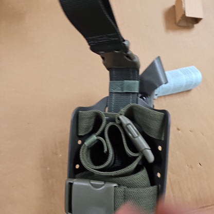 Safariland Tactical Holster for S&W M&P .45 with ALS and QR Harness, OD Green