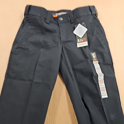 5.11 Tactical Women's Class A Twill Polywool Pants, Black, Size 4