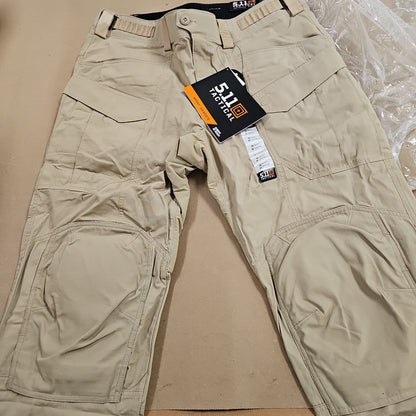 5.11 Tactical XPRT Tactical Pant in TDU Khaki, Size 36/32 for Comfort