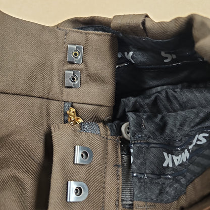 Spiewak & Sons, Inc. Women's Poly/Wool Extended Cargo Pants, Brown, Size 2