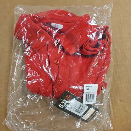 5.11 Tactical Polo Shirt Short Sleeve Professional Red X-LARGE 41060-477-XL