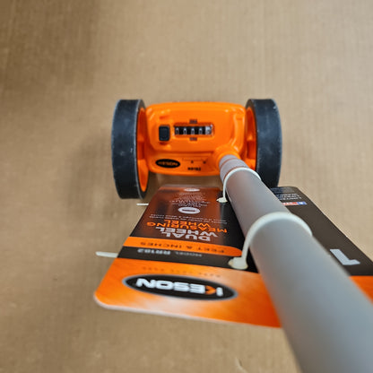 KESON INDUSTRIES, INC Dual-Wheel Measuring Wheel for Accurate Distance Tracking